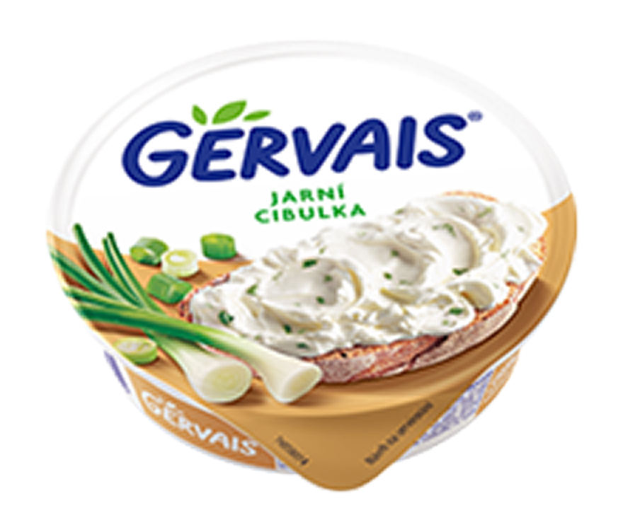 Balení Gervais s jarní cibulkou