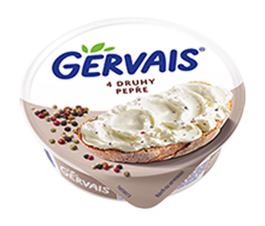 Balení Gervais 4 druhy pepře