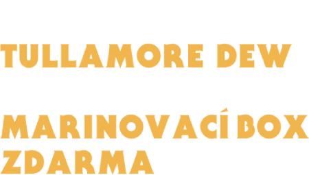 Získej k lahvi Tullamore Dew originální marinovací box zdarma