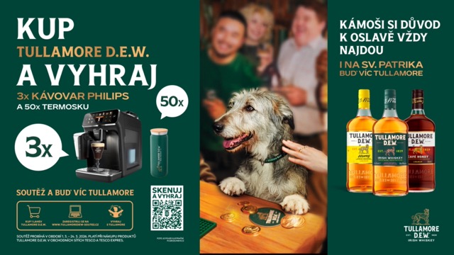 Kup TULLAMORE D.E.W. a vyhraj!