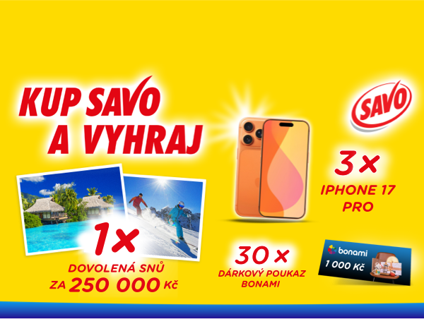 Kup SAVO a vyhraj