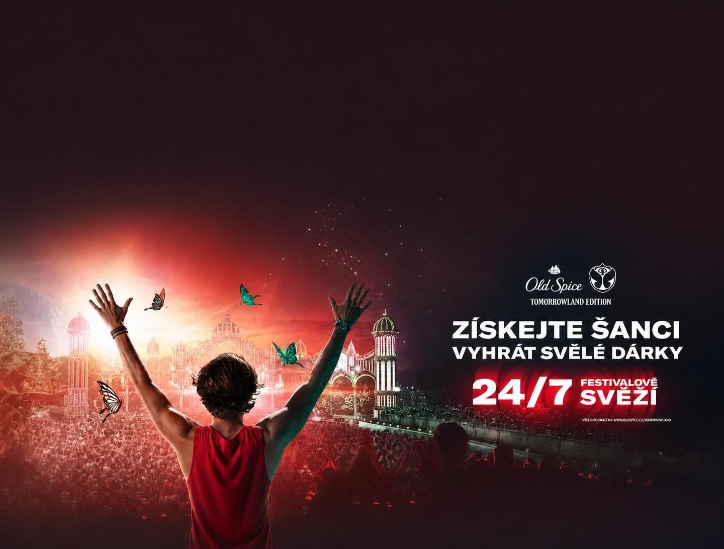 Old Spice – mikina Tomorrowland