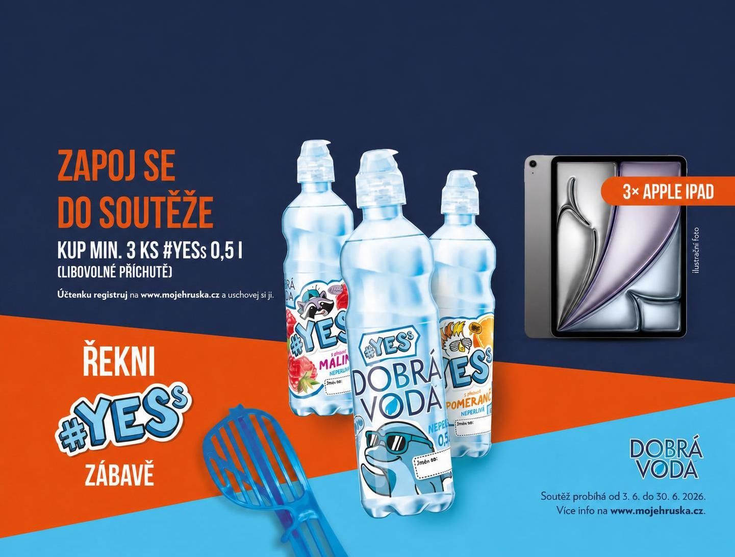 Hruška: Dobrá voda YESs iPad