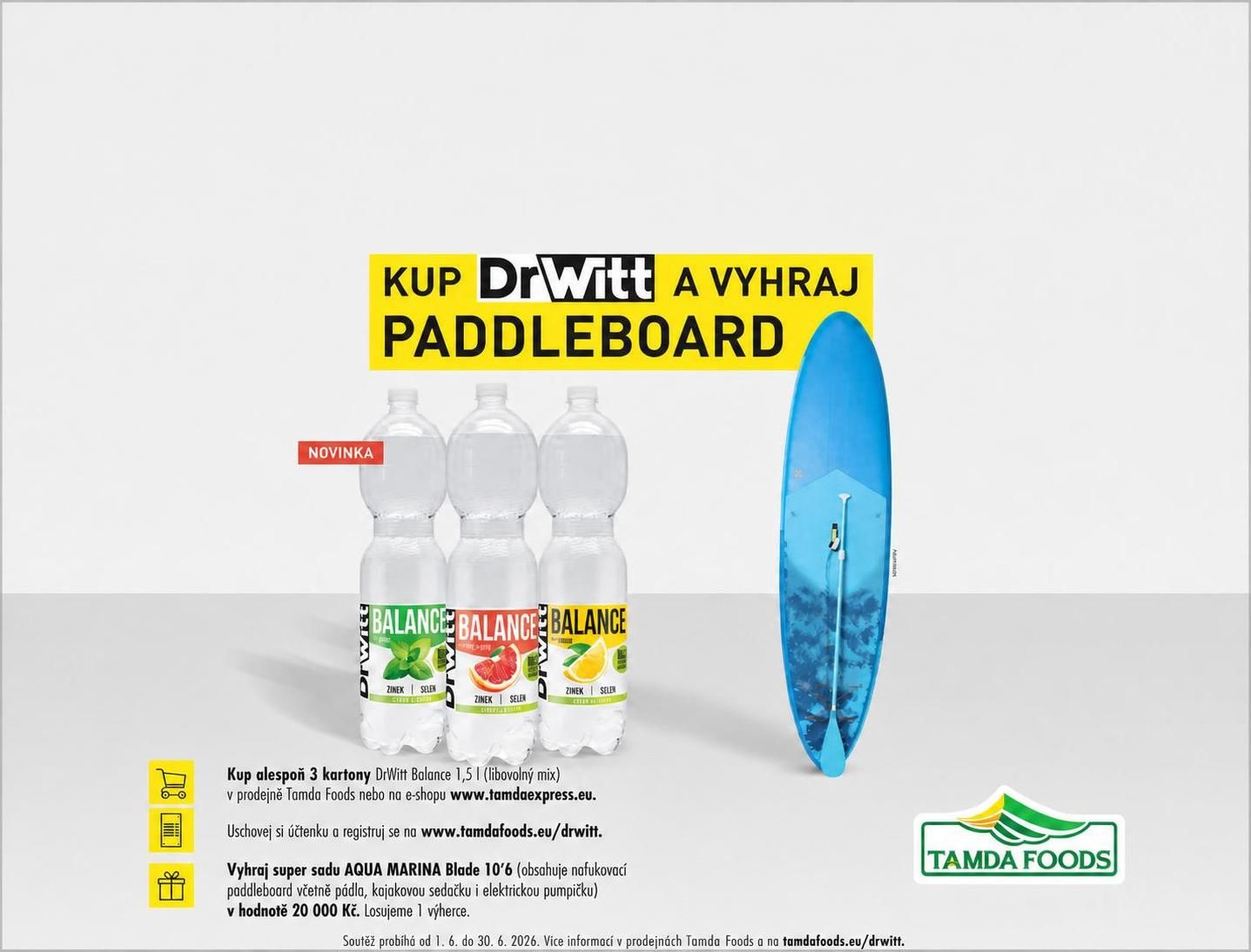 DrWitt: vyhraj paddleboard
