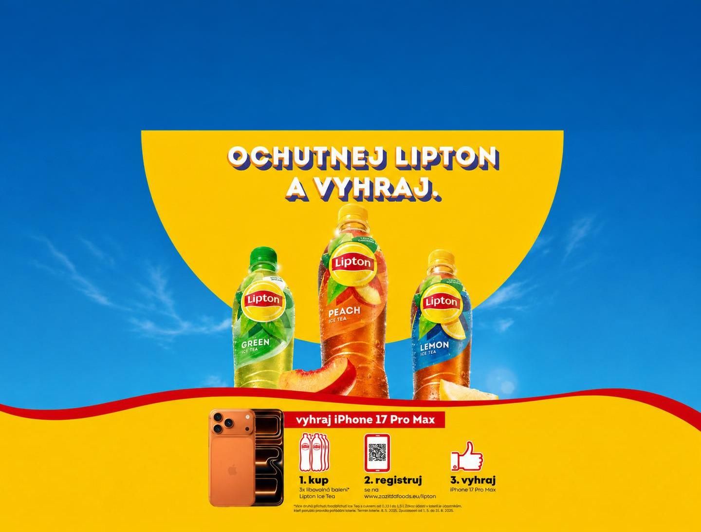 Lipton v Tamda: vyhraj iPhone