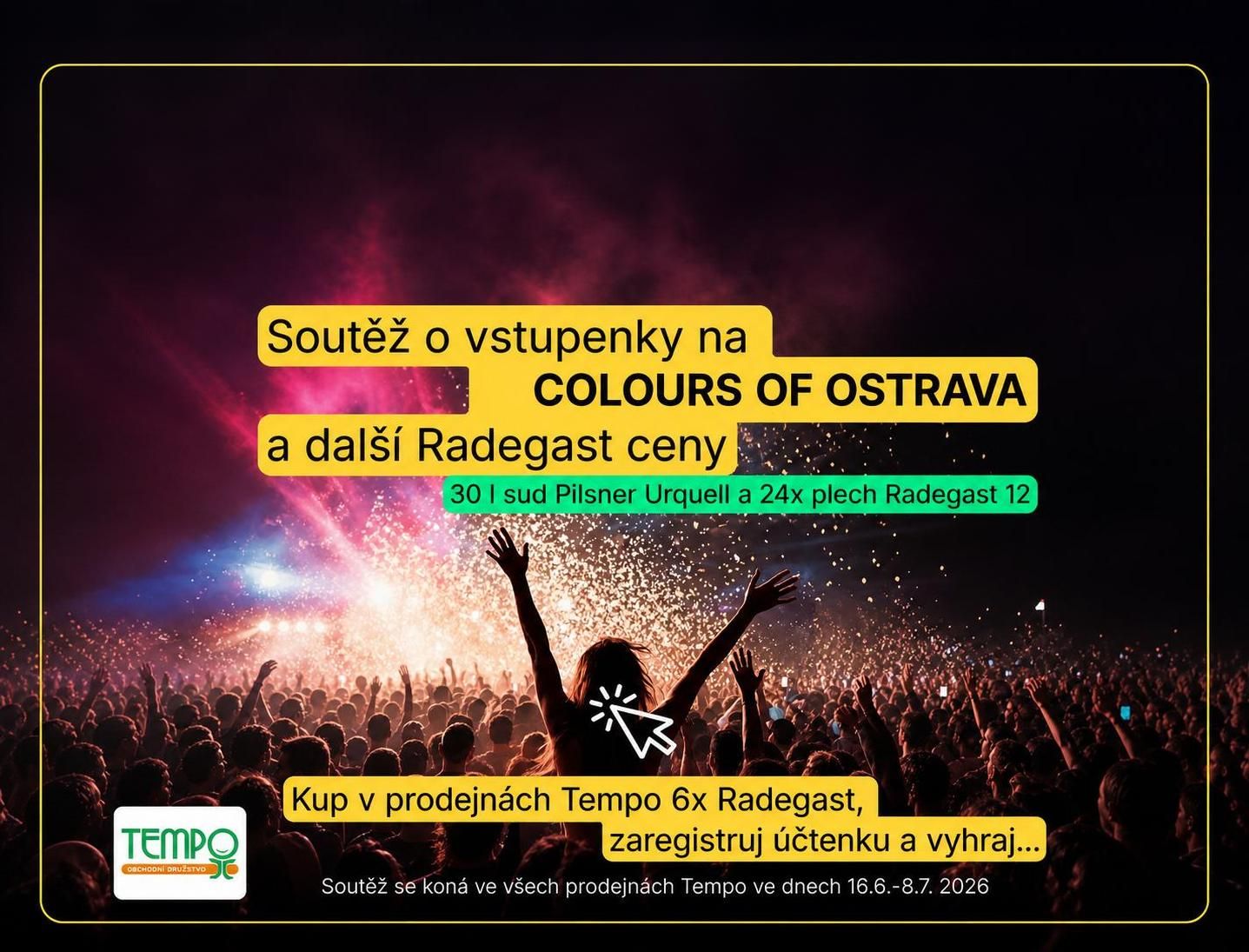 Radegast soutěž v TEMPU