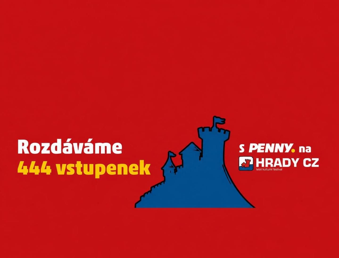 Penny: vstupenky na Hrady CZ