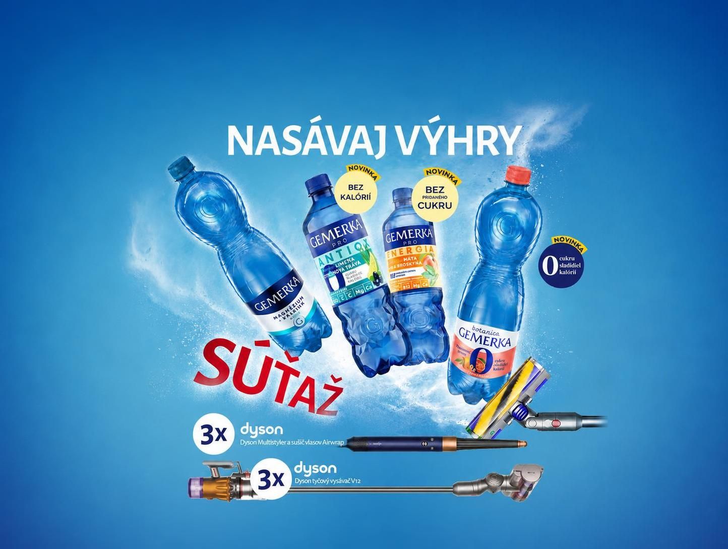 Kupuj Gemerku a vyhraj Dyson
