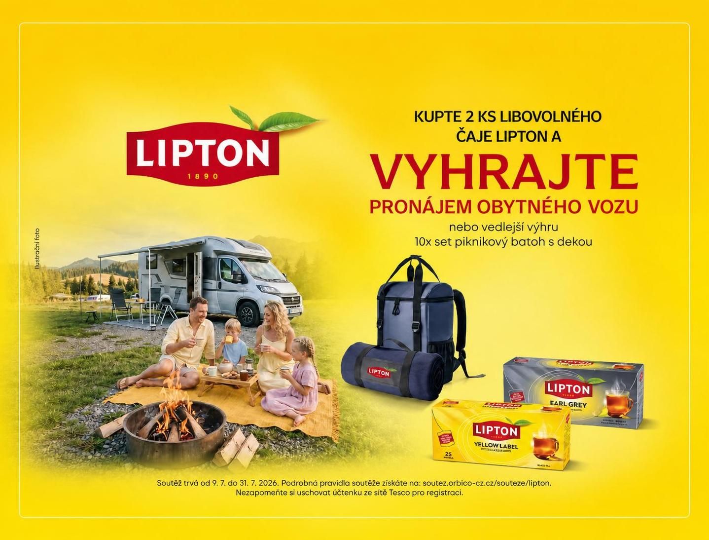 Lipton soutěž v Tescu