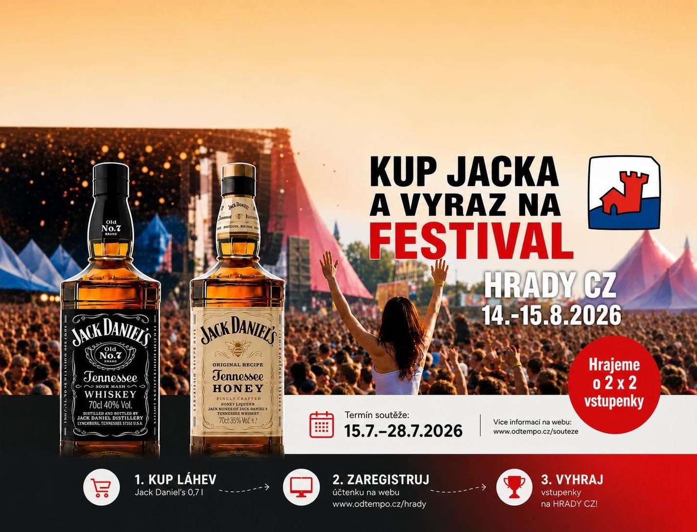 Jack Daniel’s soutěž: Hrady CZ