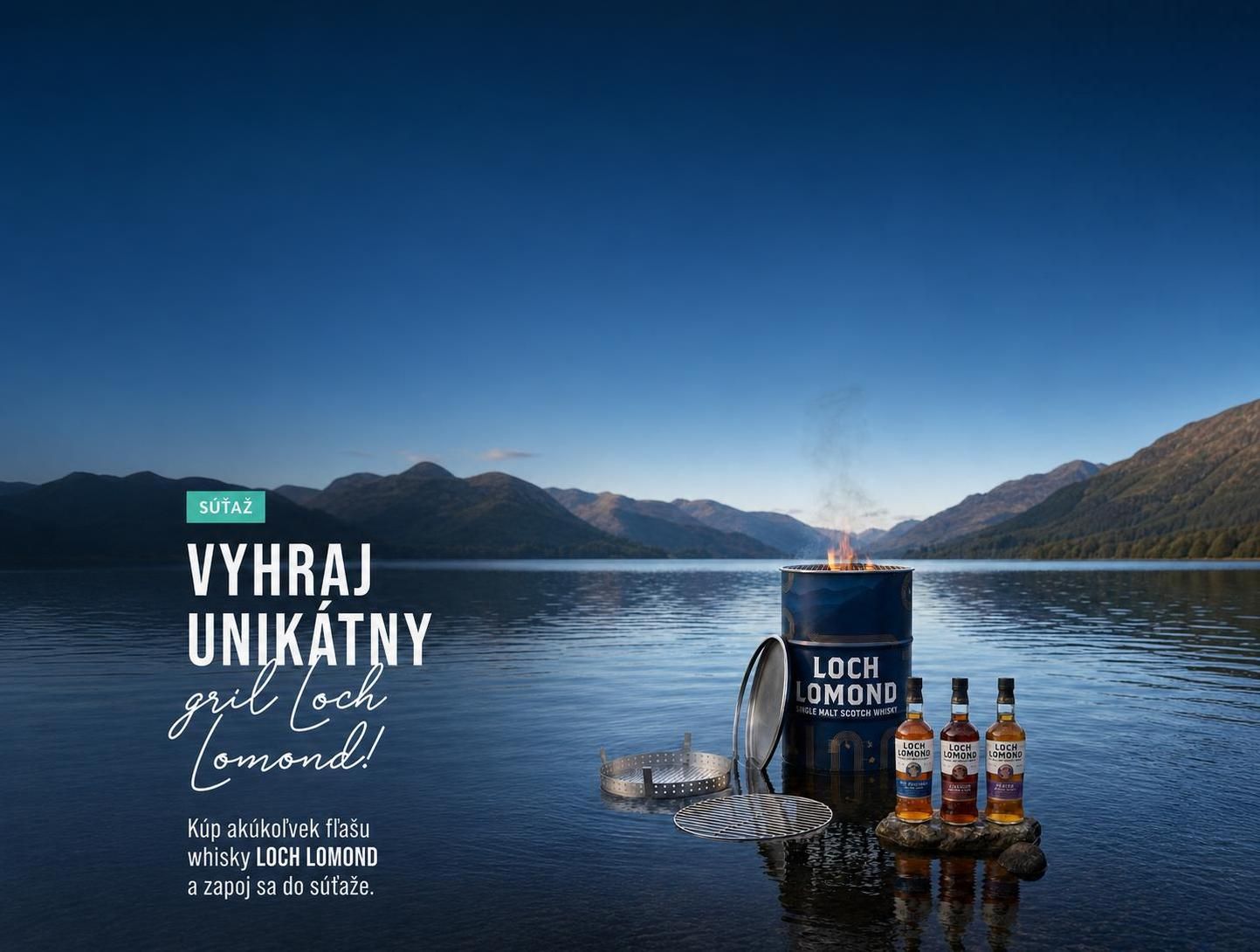 Súťaž o grily Loch Lomond