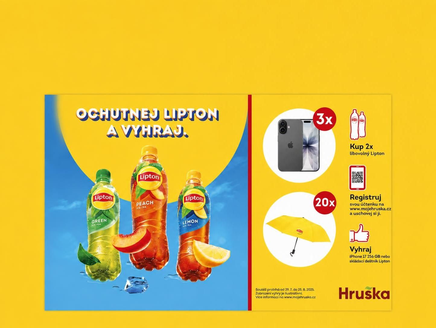 Lipton soutěž v Hrušce