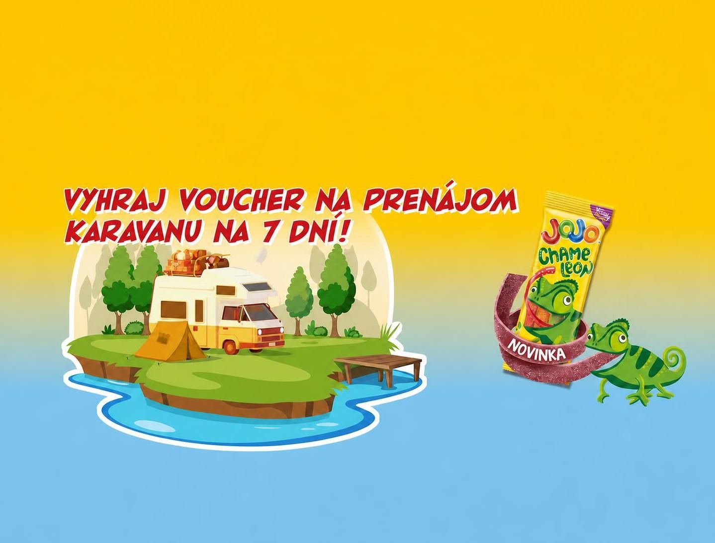 Vyhraj s JOJO karavan na 7 dní
