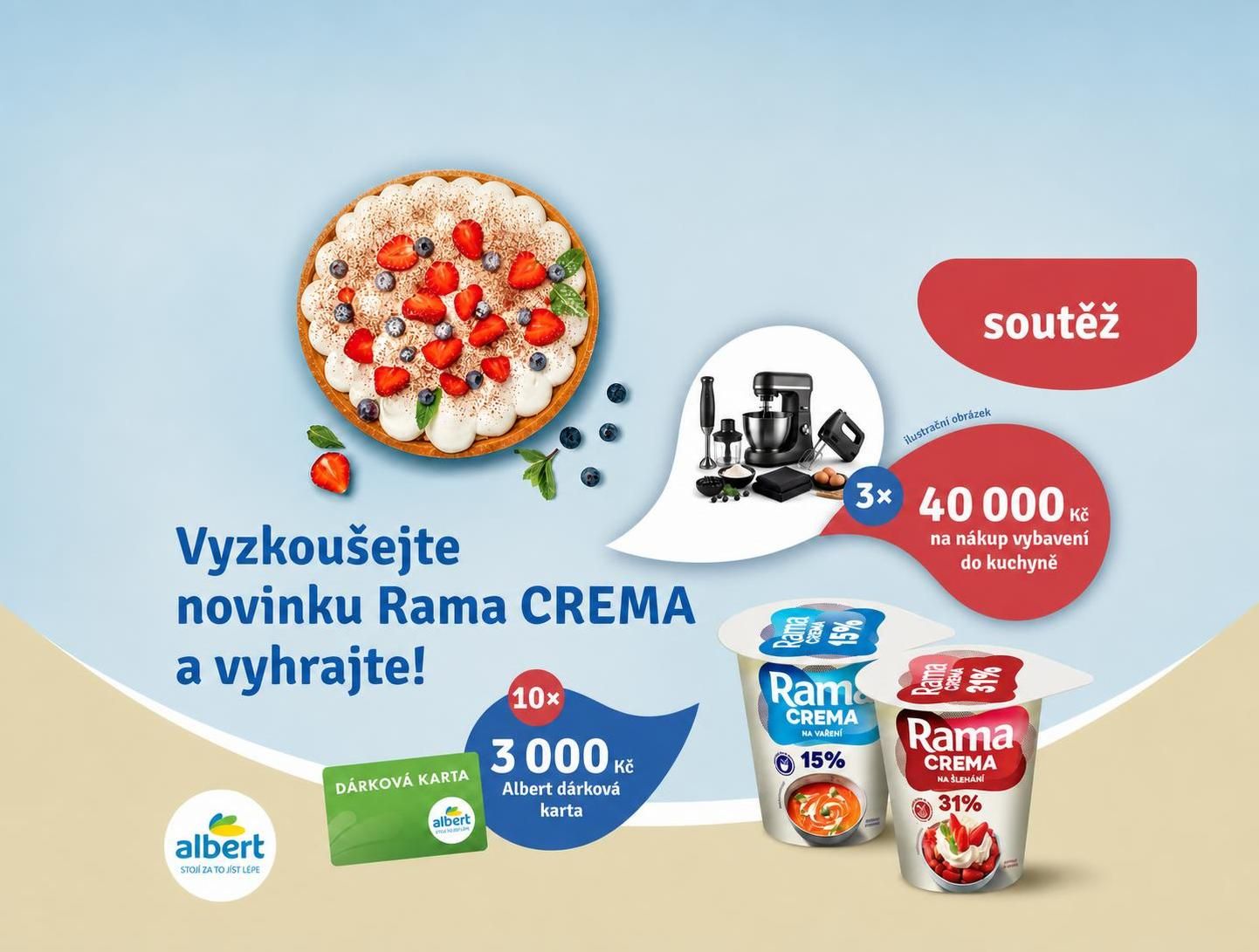 Rama CREMA soutěž v Albertu