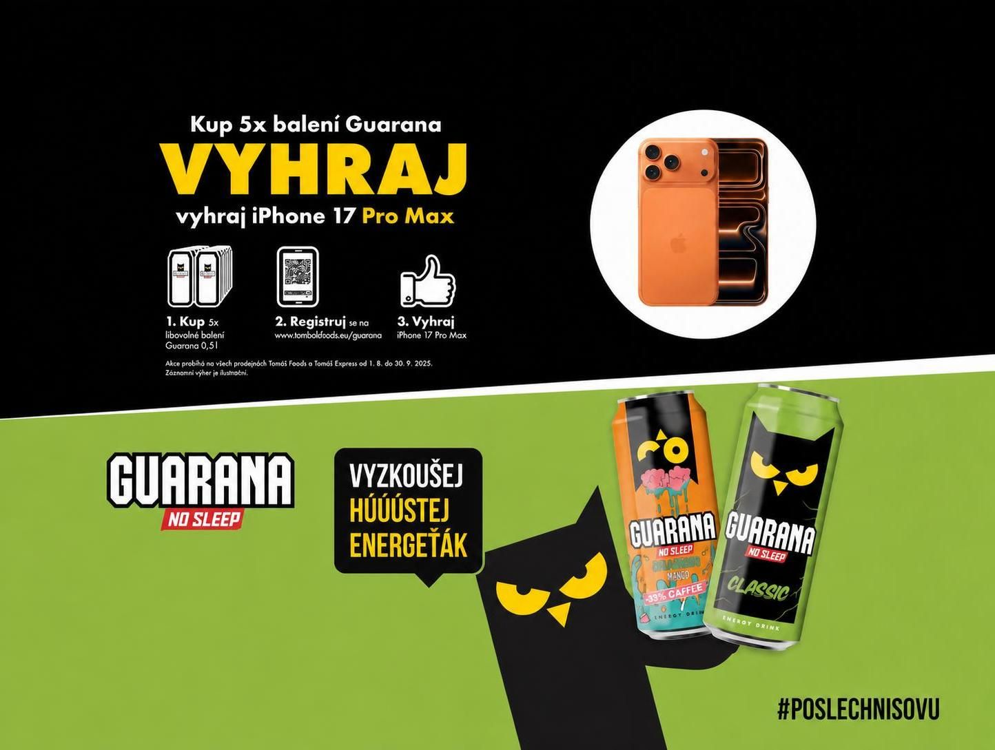 Guarana v Tamdě o iPhone 17