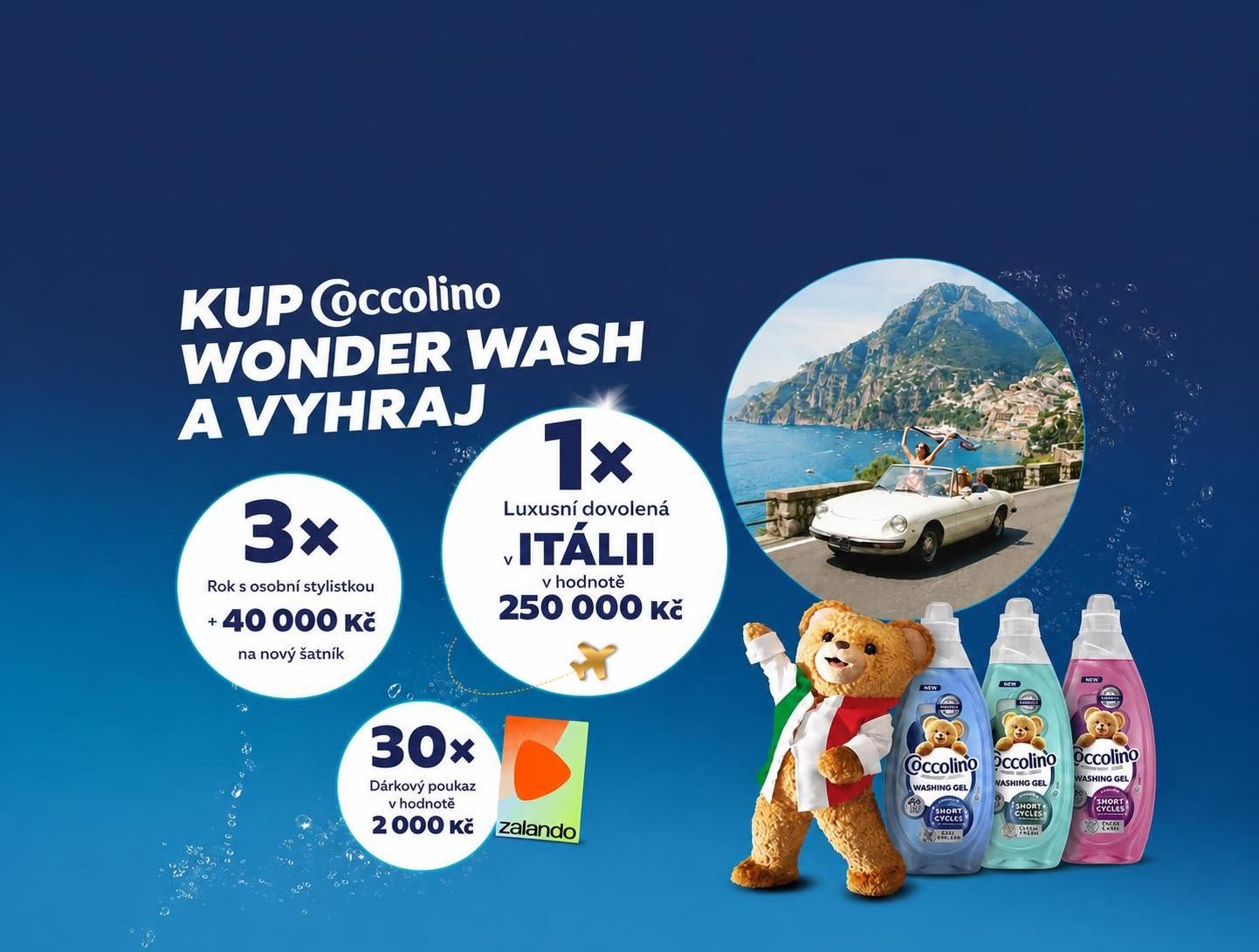 Coccolino Wonder Wash soutěž