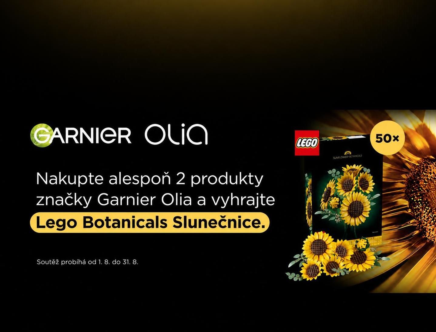 Garnier Olia: LEGO slunečnice