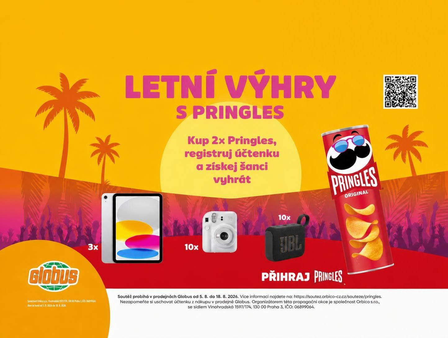 Pringles soutěž v Globusu