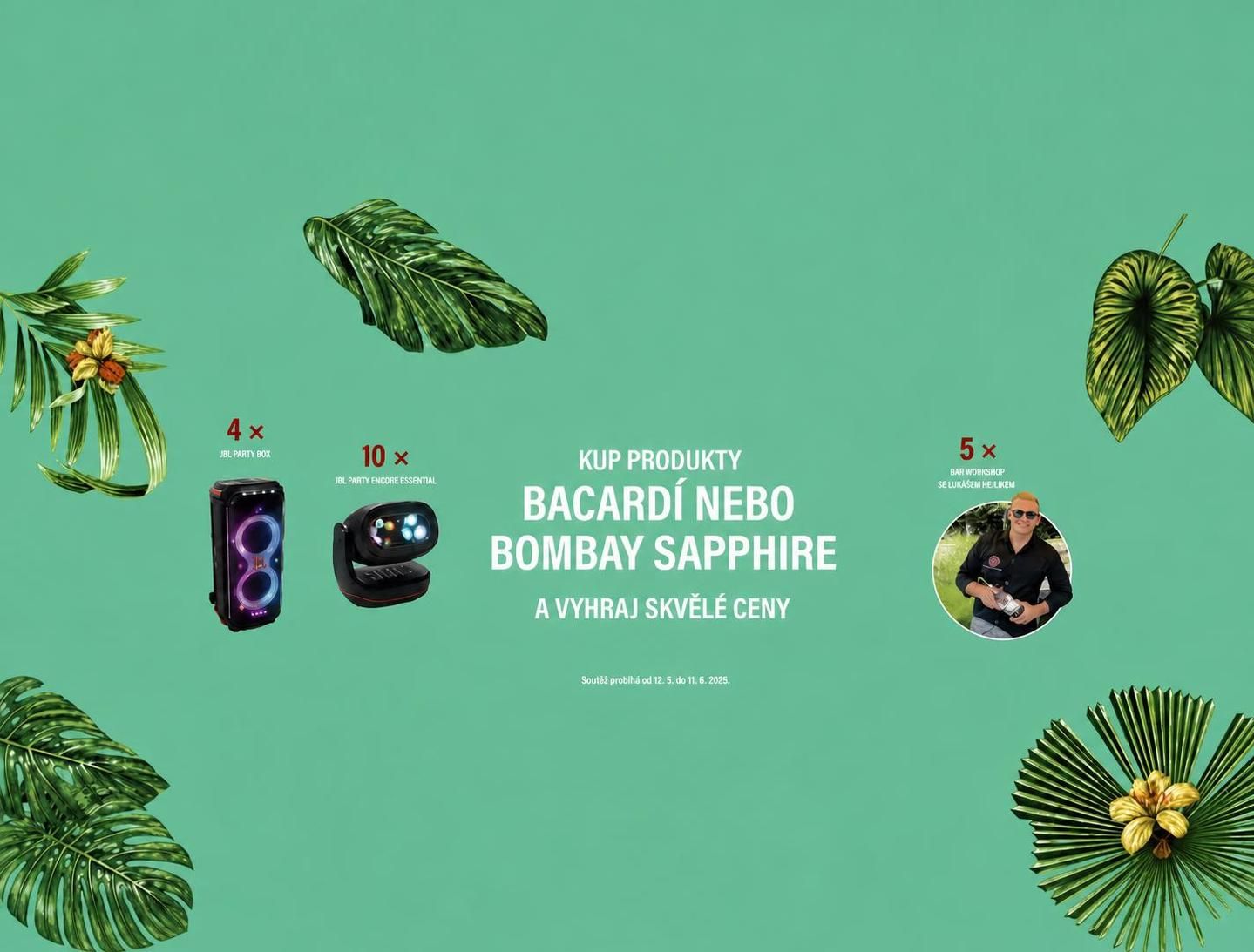 Bacardi v Albertu o JBL ceny