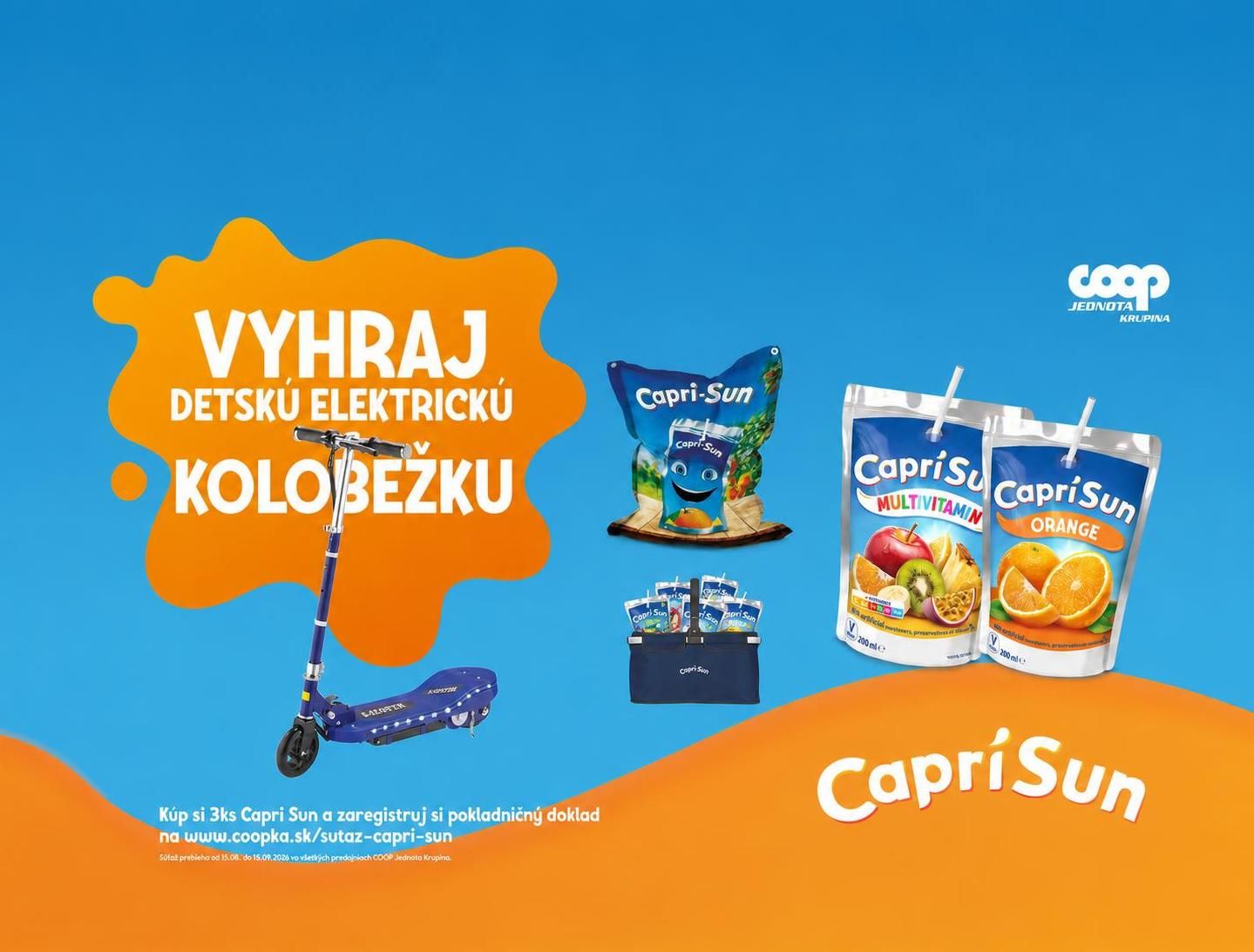 Súťaž s Capri-Sun