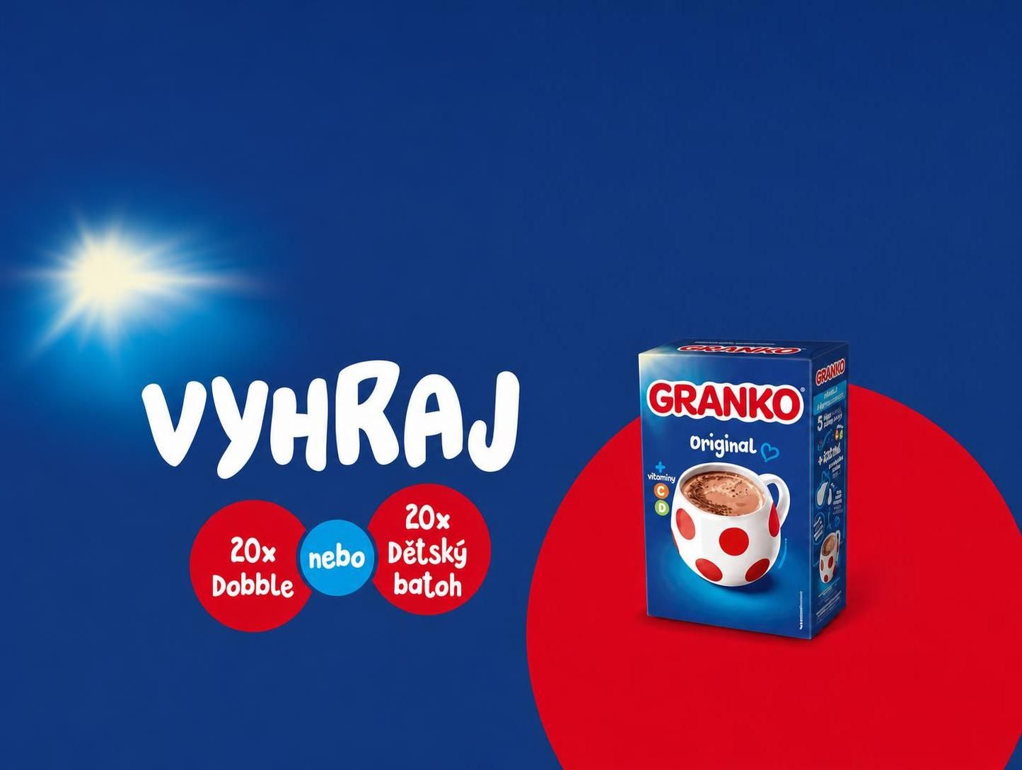 Soutěž Granko o Dobble a batoh