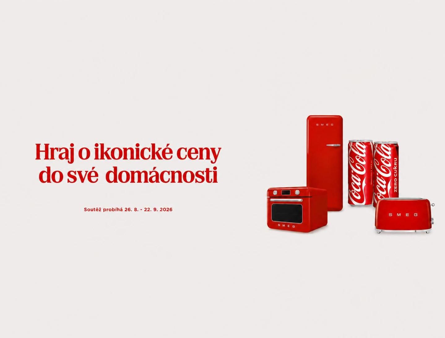 Coca-Cola a Albert o ceny SMEG