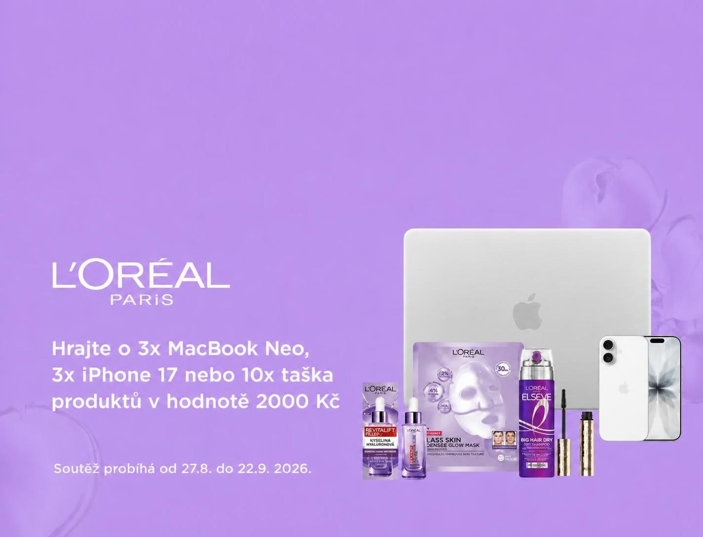 L’Oréal Paris soutěž v Tetě