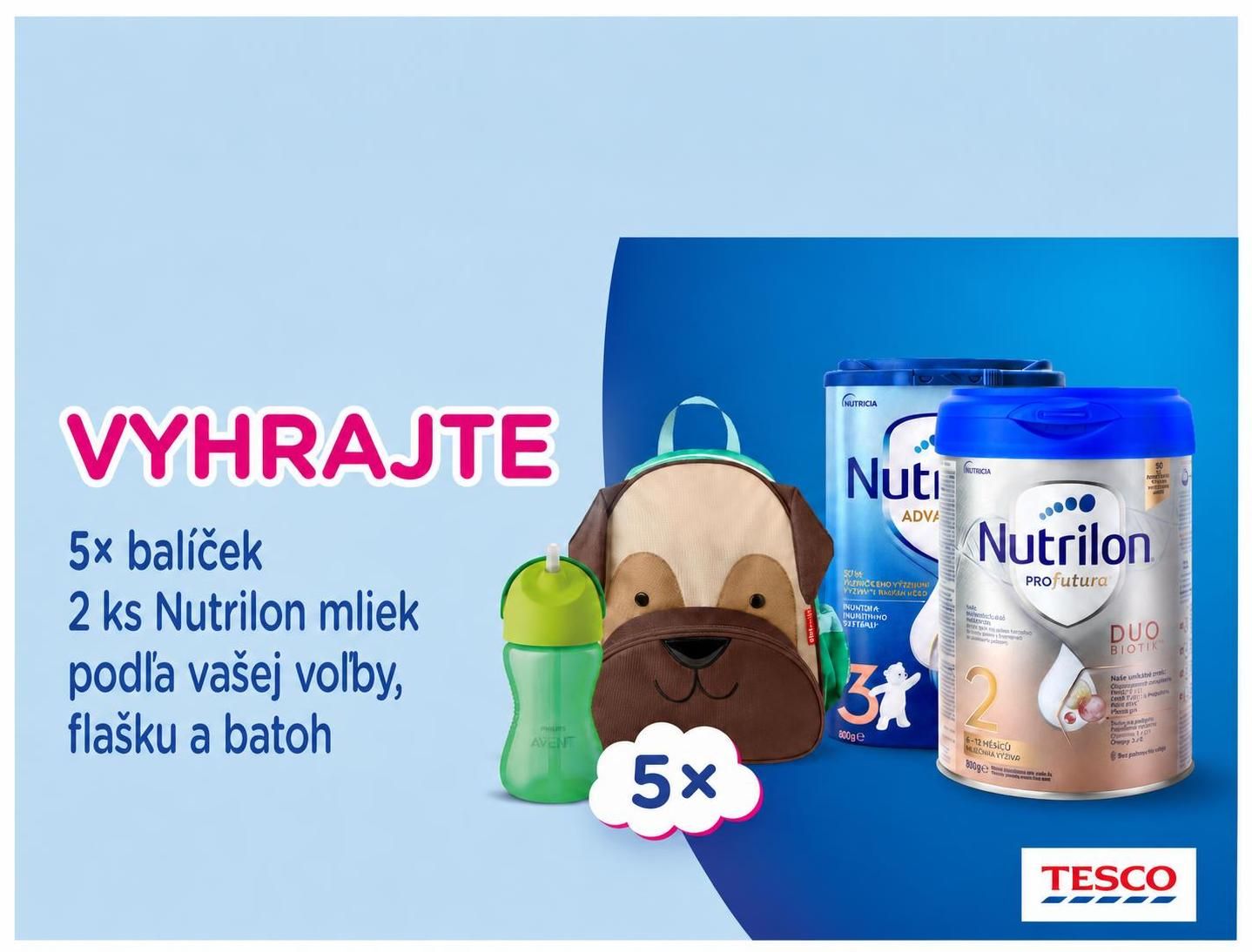 Vyhrajte Nutrilon balíček