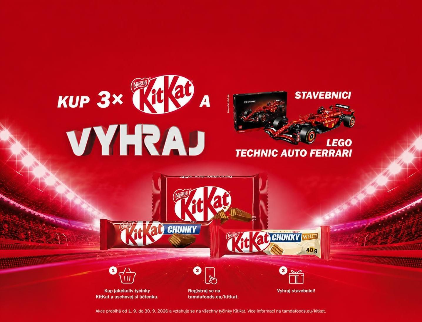 KitKat o LEGO Technic Ferrari