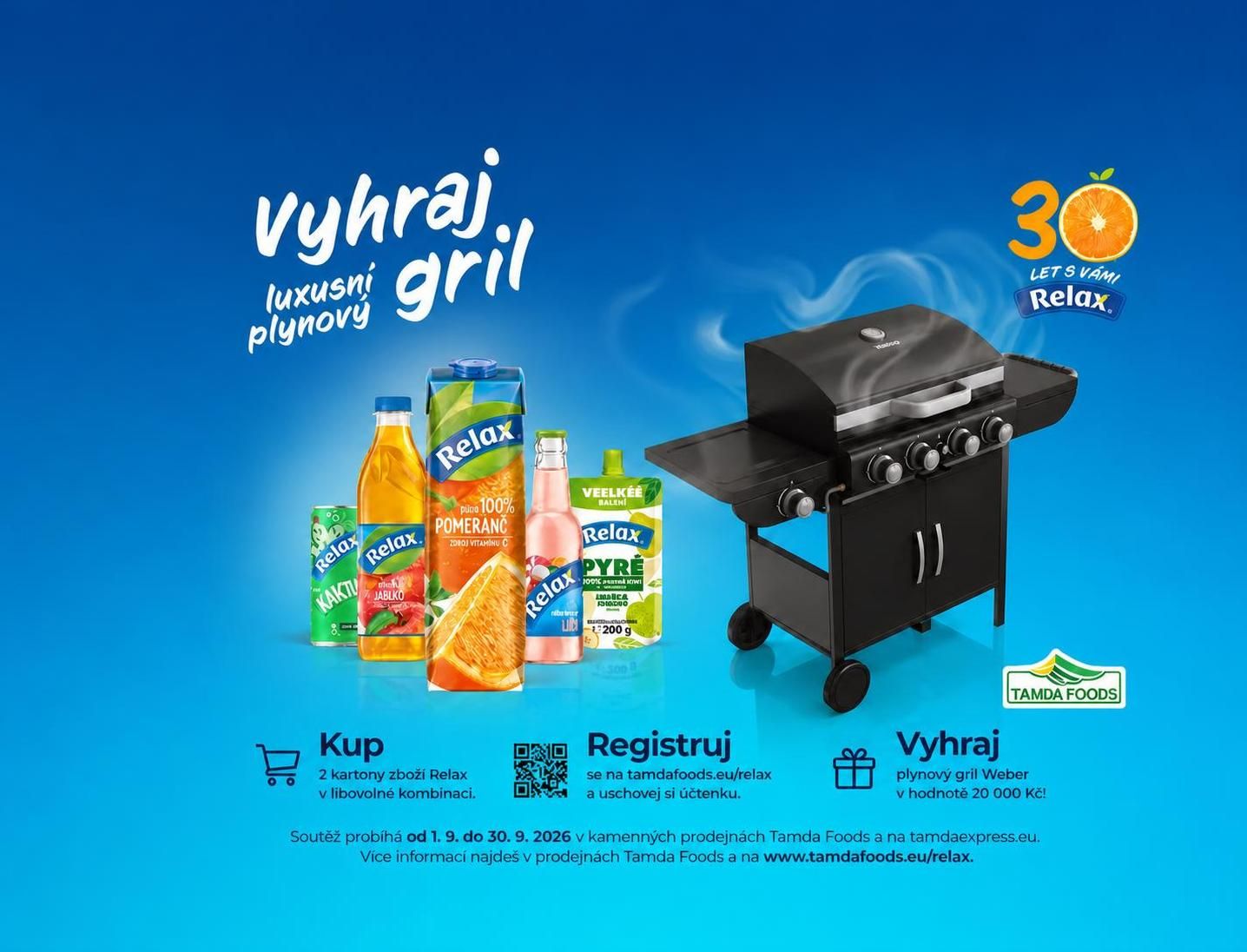 Soutěž Relax o gril Weber