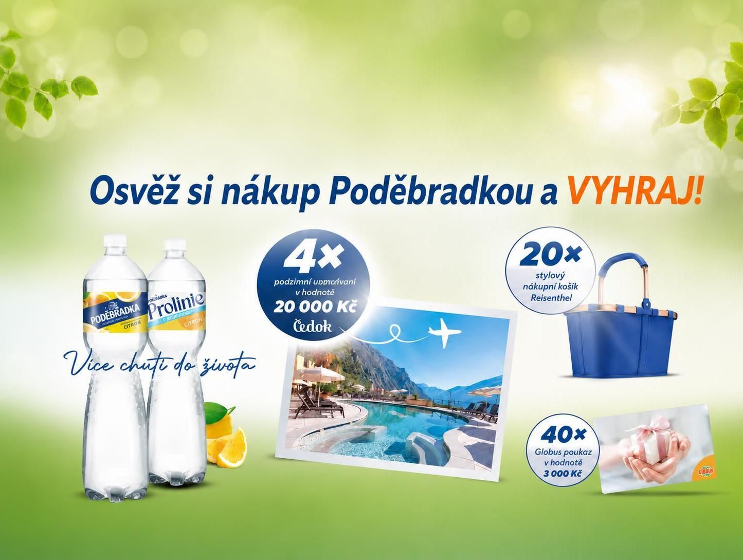 Poděbradka o eurovíkend a poukazy