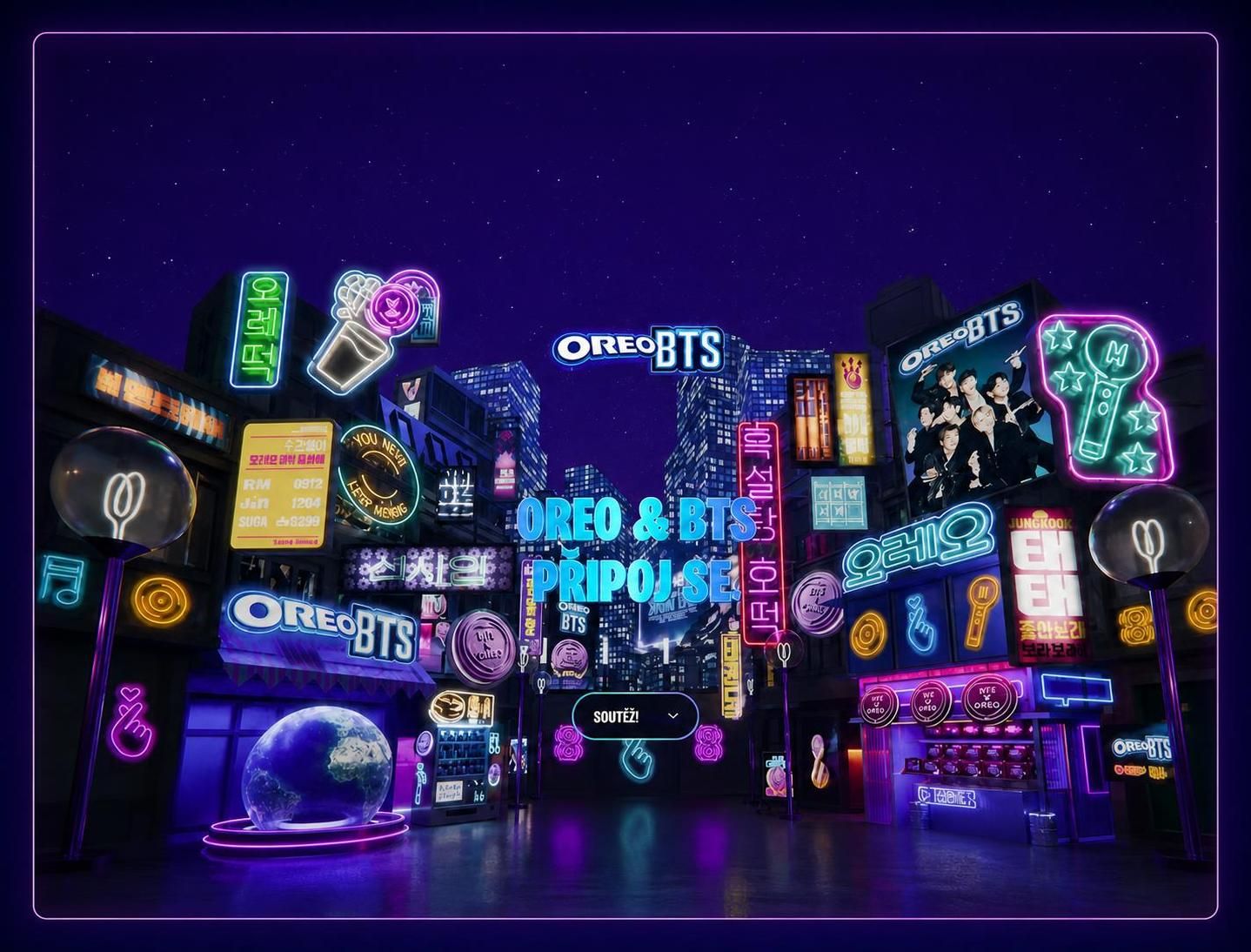 OREO x BTS: Dovolená za 100 000 Kč