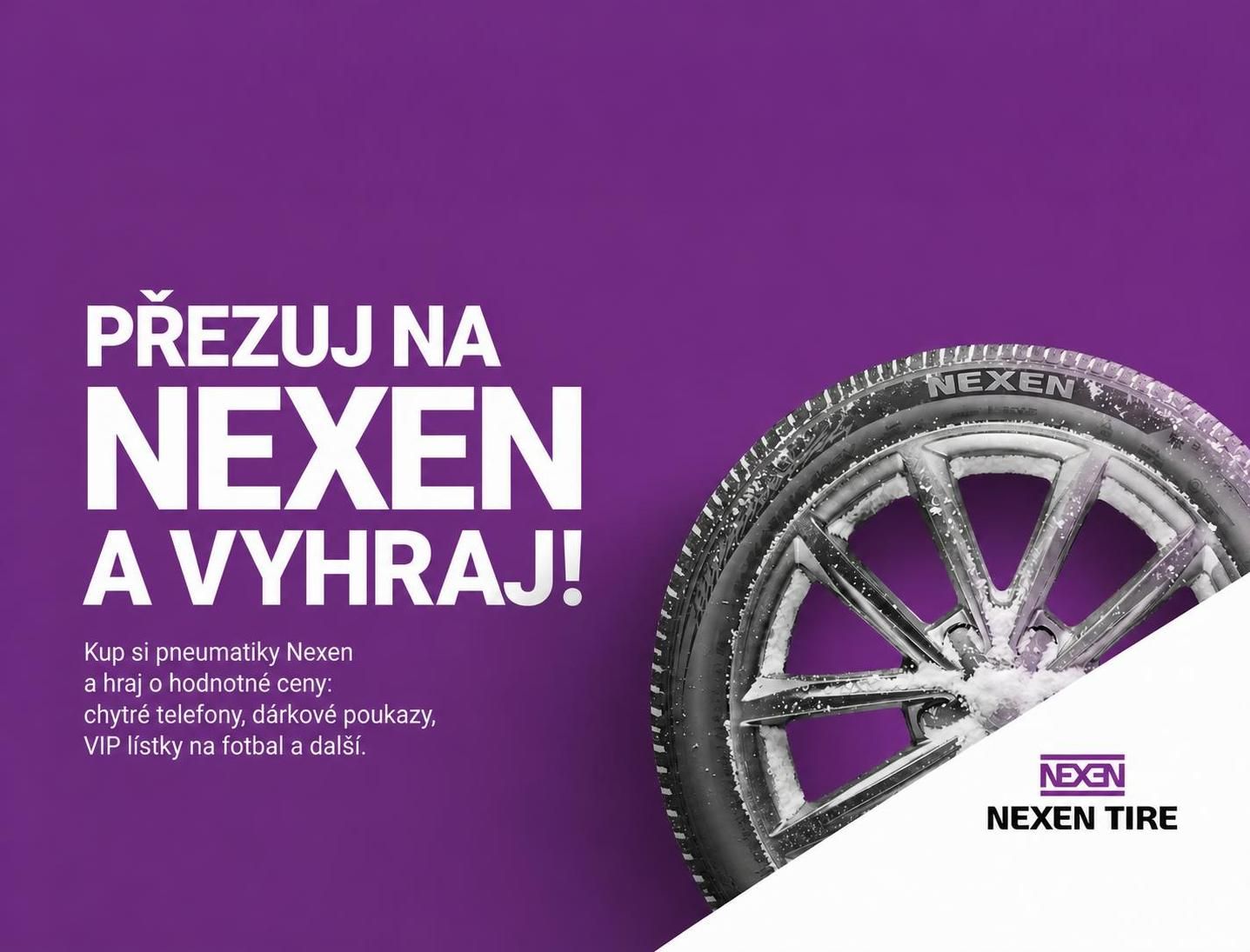 Soutěž Nexen o smartphony a ceny