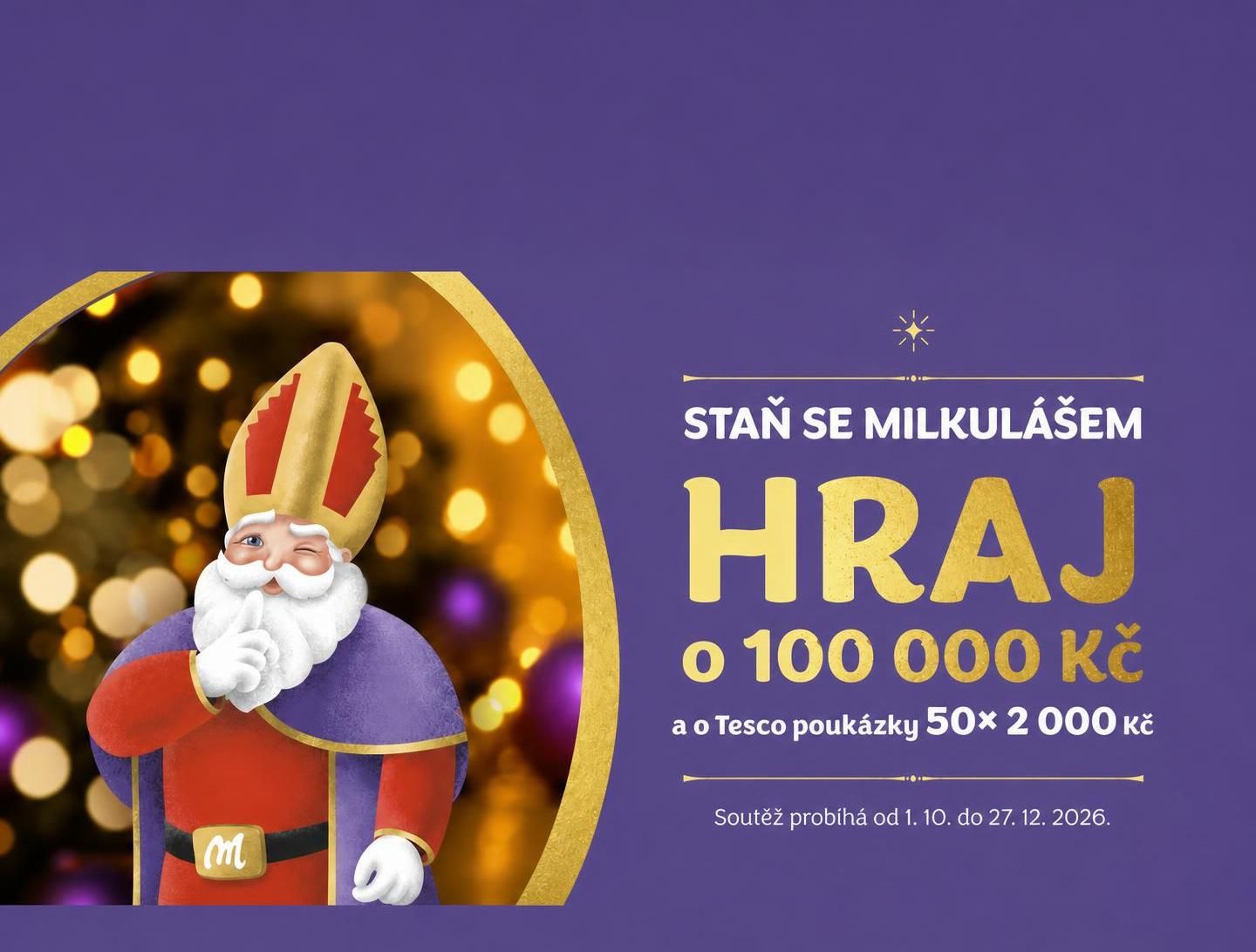 Vánoční soutěž Milka