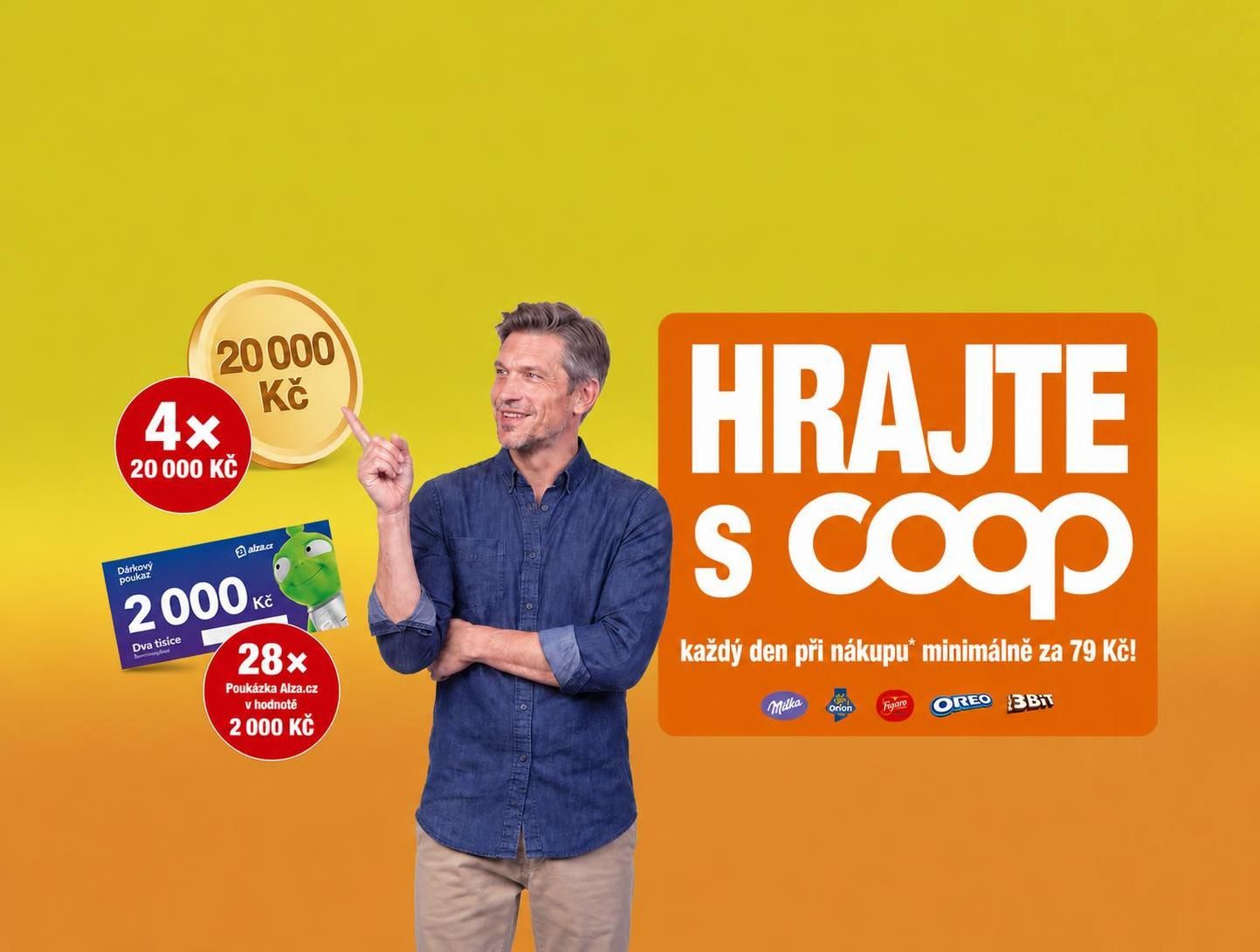 Vyhrajte s COOP 20 000 Kč