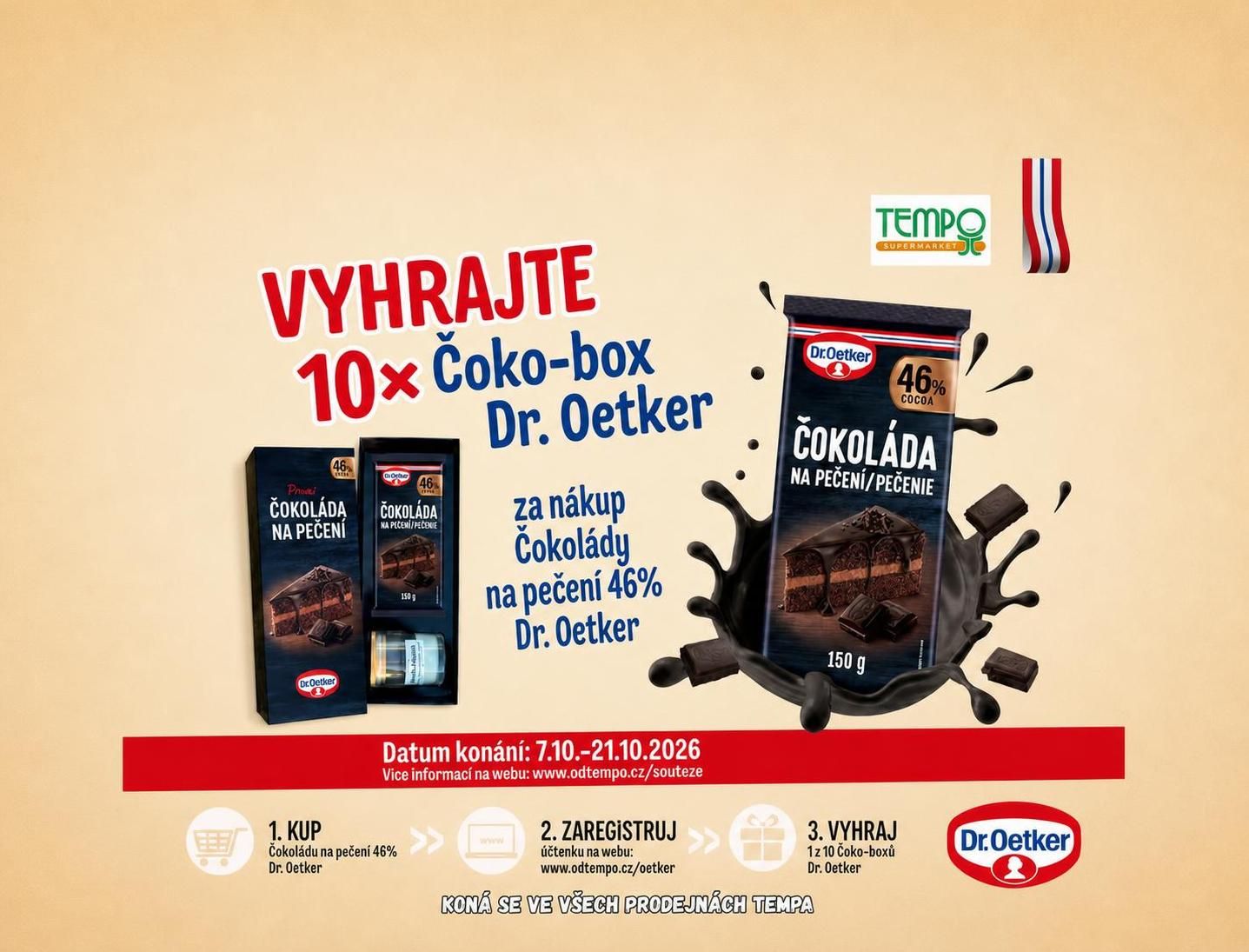 Vyhrajte Čoko-boxy Dr. Oetker