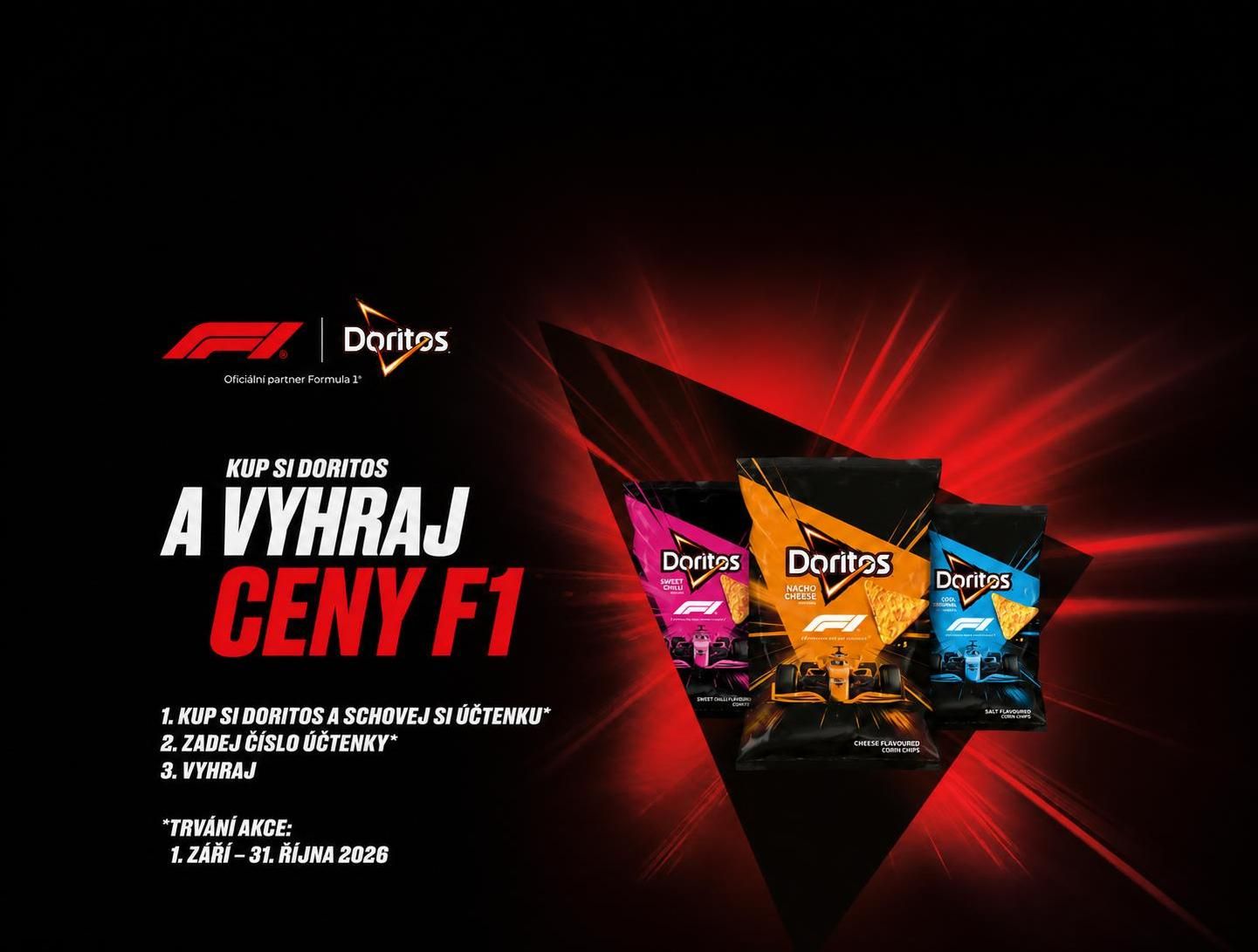 Doritos o zájezd na F1
