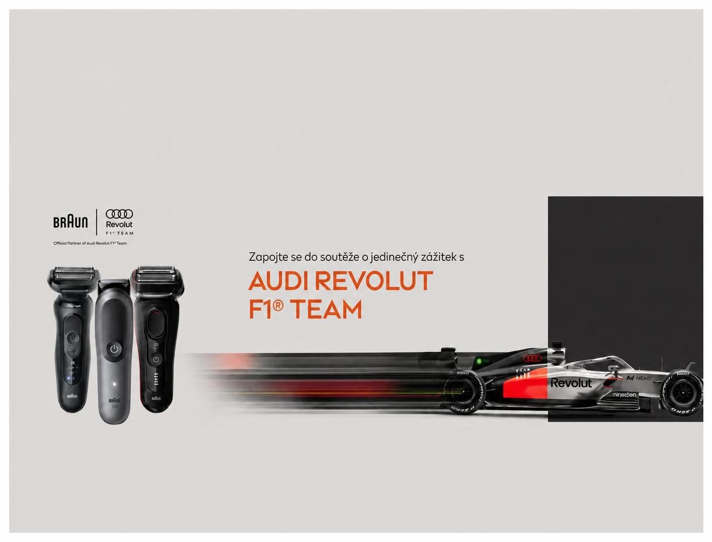 Braun o zážitek s Audi F1