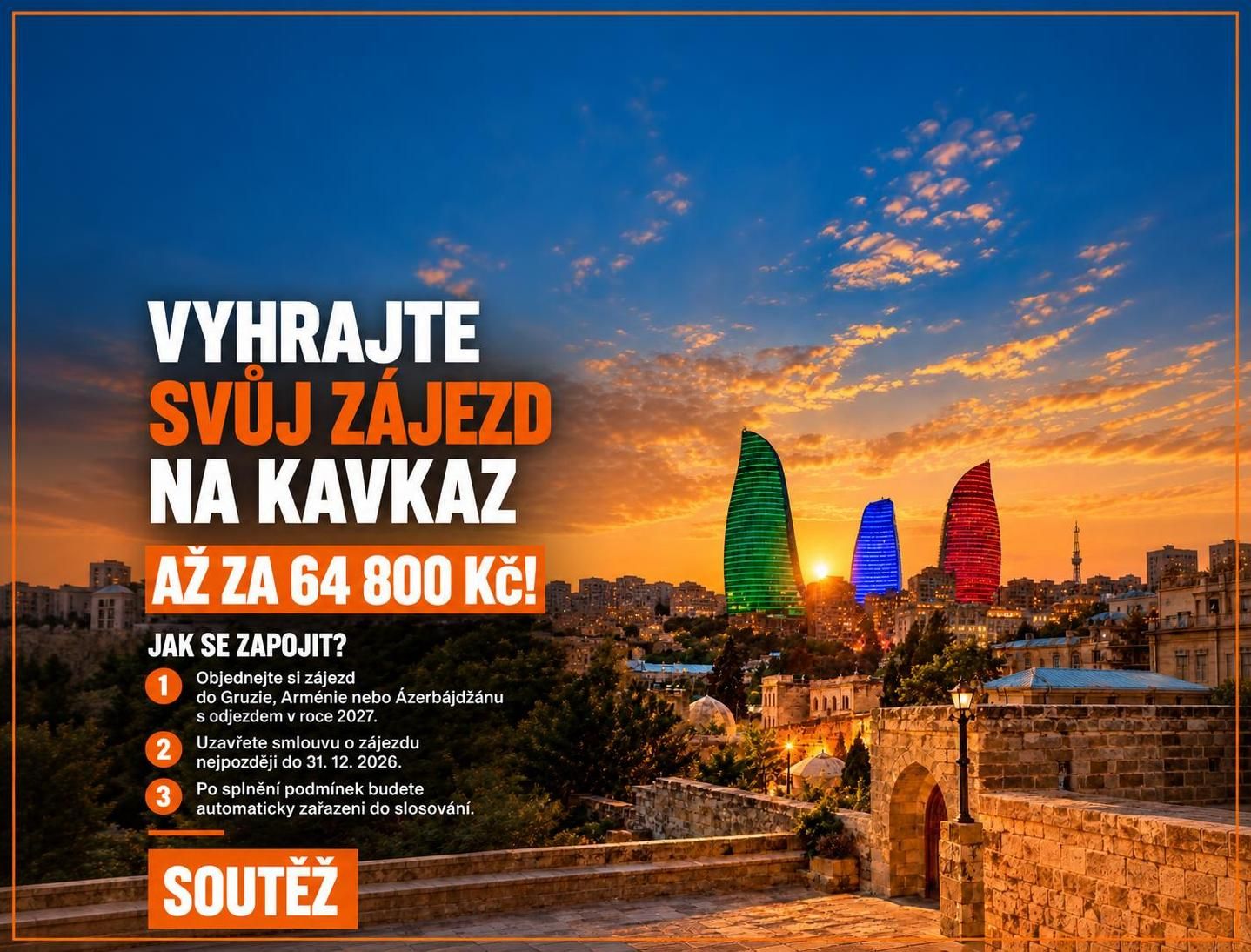 Vyhrajte zájezd na Kavkaz