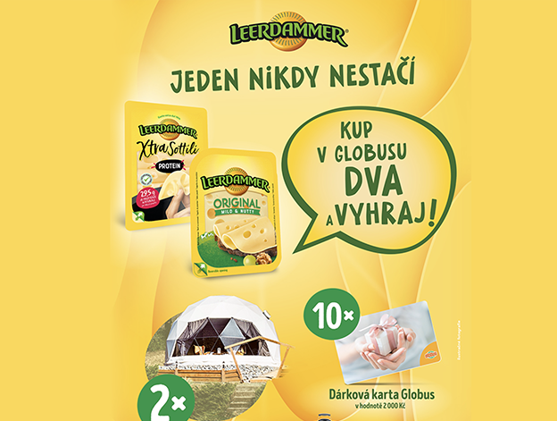 Soutěž Leerdammer Globus