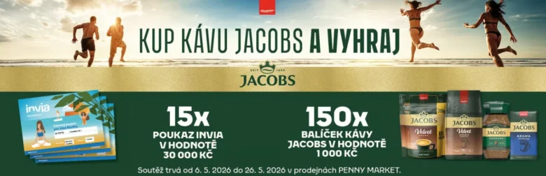 PENNY – Kup kávu Jacobs a vyhraj