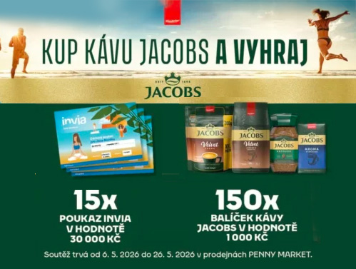 PENNY – Kup kávu Jacobs a vyhraj