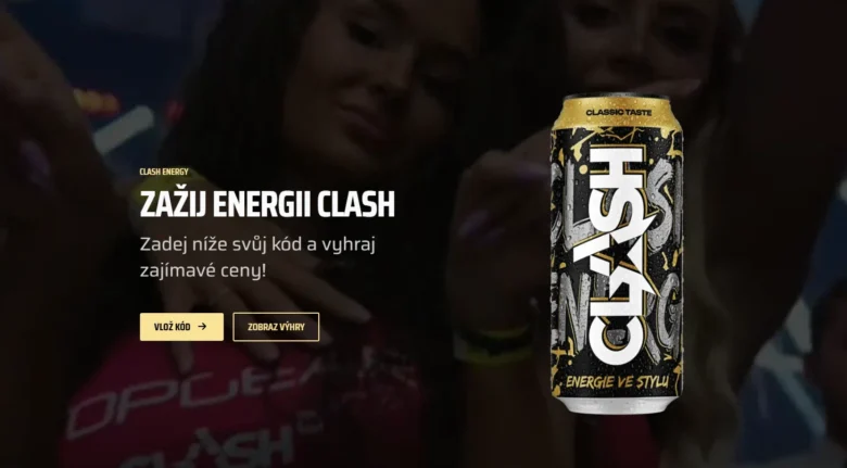 Zažij energii CLASH v plechovce