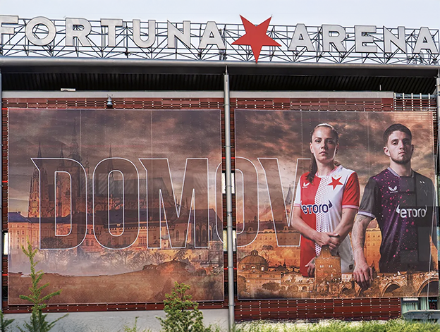 Z OMV rovnou do šatny: Potkejte hvězdy Slavie v Edenu!