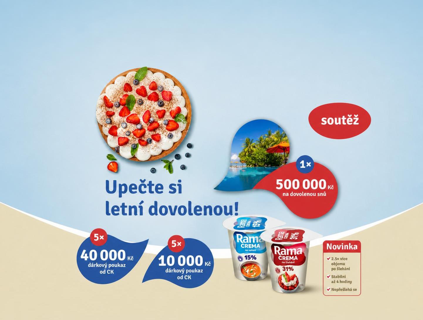 RAMA – Upečte dovolenou