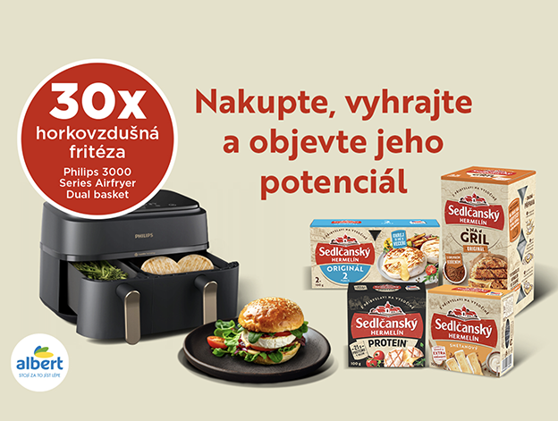 Velká sýrová soutěž v Albertu o ceny od značky Philips