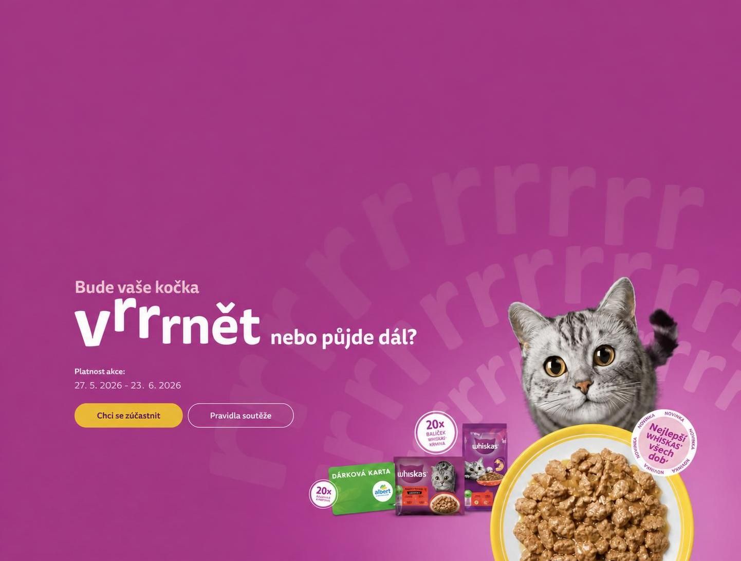 Whiskas v Albertu