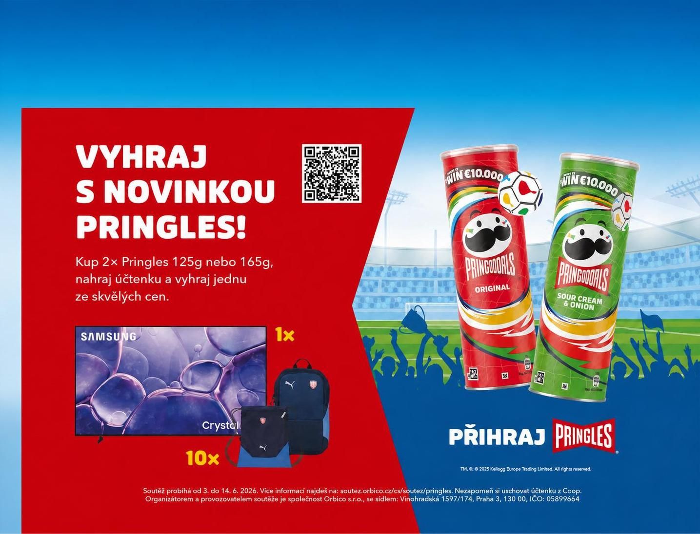 Pringles soutěž v COOP