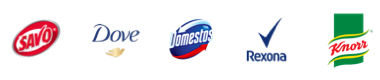 Unilever product logos 2